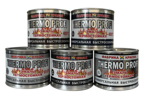 Эмаль термостойкая THERMO PROFI Эмаль термостойкая THERMO PROFI