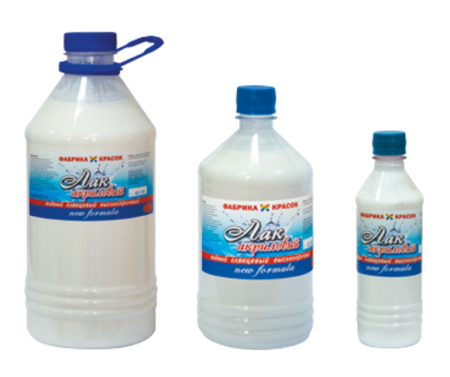 Лак акриловый NEW FORMULA водный глянцевый